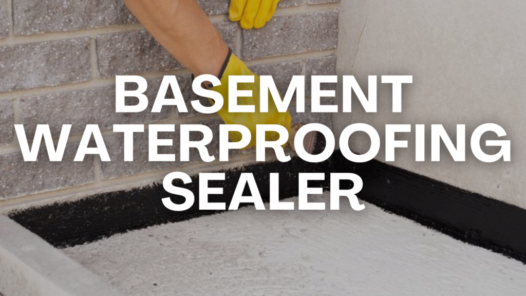 Basement Waterproofing Sealer